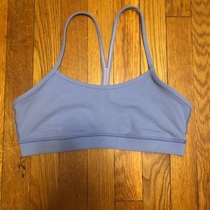 periwinkle lululemon flow y bra